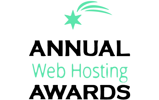 Anuual Web Hosting Awards logo